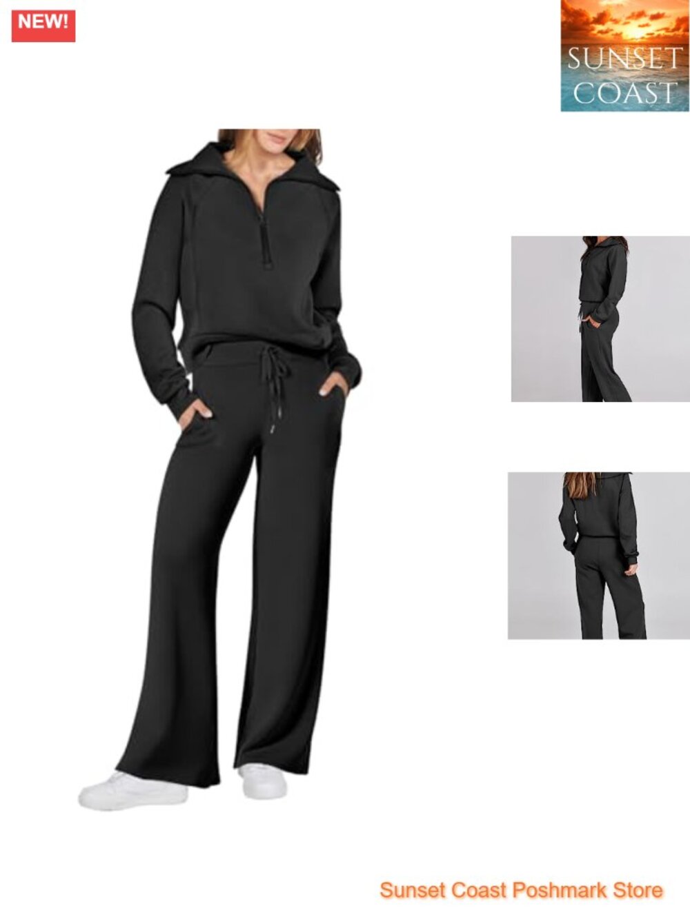 Women 2 Piece Sweatsuit Set Loose Fit Rayon Blend Lounge Outfit